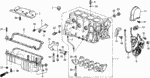 11200PH1030 - Engine: PAN, OIL for Honda Image