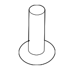 90467A0008 - Body: Bumper Cover Retainer for Toyota Image