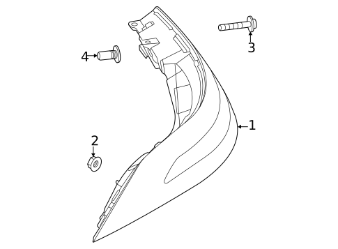 Tail Lamps for 2019 Mercedes-Benz AMG GT 63 #0