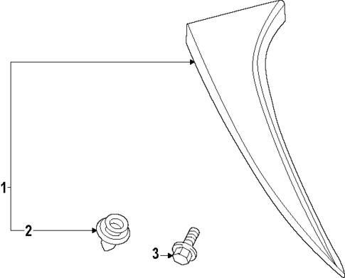 Rear Spoiler for 2025 Toyota GR Corolla #0