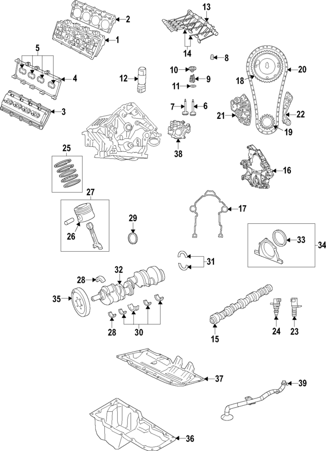 68280511AD - Engine: Cylinder Head for Mopar Image