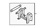 84635T1000 - Body: Connector Plate Rear Bracket for Hyundai Image