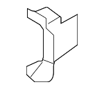 51625AG1209P - : Bumper Bracket for Subaru Image