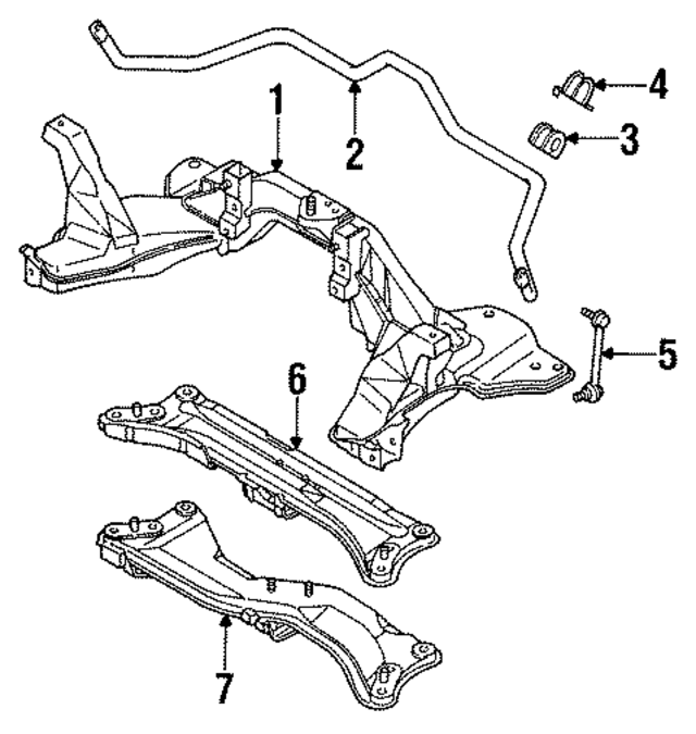 GA2A34151 - : Stabilizer Bar for Mazda Image