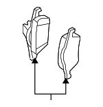 32373149 - : 2004-2011 Volvo - Front Pads for Volvo: C70, S40, V50 Image