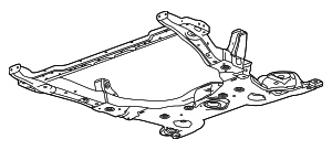 60007855 - : Part# 60007855 F Cradle for Chevrolet: Trailblazer Image