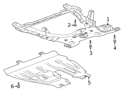 Suspension Mounting for 2021 Chevrolet Trailblazer #0