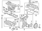 171155A2A01 - Engine: Engine Intake Manifold Gasket for Honda Image
