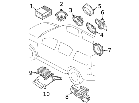 Sound System for 2006 Nissan Pathfinder #0