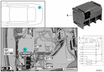 61139201980 - Vehicle Electrical System: Dividing Element for BMW Image