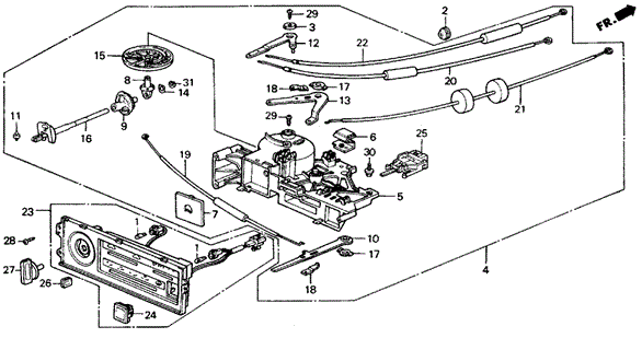 Heater Control for 1988 Honda Civic #0
