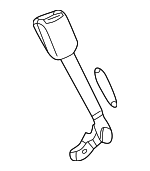 3B0858471DFCN - Electrical: Buckle End for Volkswagen: Passat Image