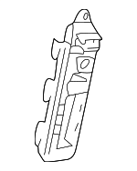 3B0857819E - Electrical: Retractor Assembly Adjuster for Volkswagen: Passat Image