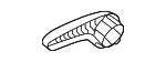 88295NI000NNB - Body: Adjust Handle for Hyundai Image