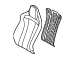 88350NI500 - Body: Seat Back Pad for Hyundai Image