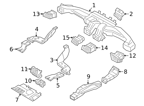 Ducts for 2019 Genesis G70 #0