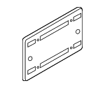 4KE8271139B9 - Body: License Bracket for Audi Image