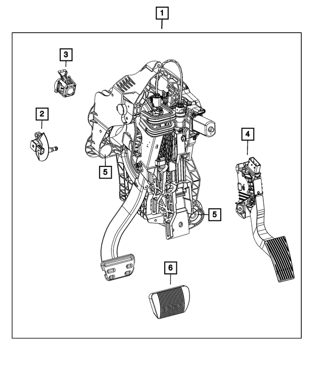 68497848AA - : Acceleration Sensor for Mopar Image