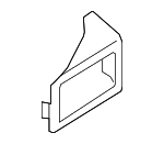 991551424001E0 - Body: Trim Bezel for Porsche: 718 Boxster, 718 Cayman, 718 Spyder, 911, Boxster, Cayman Image