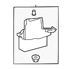 5839812080 - : Floor Pan Splash Shield for Toyota Image