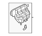 17138610819 - Cooling System: Reservoir Tank for BMW: 530i, 540i, 550i, 550i GT, 550i GT xDrive, 550i xDrive, 650i, 650i Gran Coupe, 650i xDrive, 650i xDrive Gran Coupe, 750i, 750i xDrive, 750Li, 750Li xDrive, M5, M6, M6 Gran Coupe Image