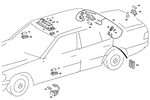 1079970881 - Electrical Equipment and Instruments: Grommet for Mercedes-Benz Image
