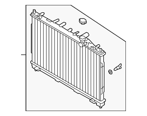 2018-2020 Mitsubishi Eclipse Cross Advantage Select™ Radiator,1.5L ...