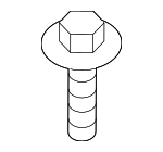 MS240125 - Cooling System: Reservoir Assembly Bolt for Mitsubishi Image