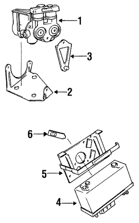 Anti-Lock Brakes for 1992 Volvo 740 #0