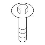 11547421 - Electrical: Headlamp Assembly Bolt for Buick: Enclave, Encore GX, Envision, Envista, Regal Sportback, Regal TourX | Cadillac: ATS, CT4, CT5, CT6, CTS, Escalade, Escalade ESV, ESCALADE IQ, LYRIQ, OPTIQ, XT4, XT5, XT6 | Chevrolet: Blazer, Blazer EV, Bolt EUV, Bolt EV, Camaro, Colorado, Corvette, Cruze, Equinox, Equinox EV, Malibu, Silverado 1500, Silverado 1500 LTD, Silverado 2500 HD, Silverado 3500 HD, Silverado EV, Suburban, Tahoe, Trailblazer, Traverse, Traverse Limited, Trax | GMC: Acadia, Canyon, Hummer EV Pickup, Hummer EV SUV, Sierra 1500, Sierra 1500 Limited, Sierra 2500 HD, Sierra 3500 HD, Sierra EV, Terrain, Yukon, Yukon XL | Oldsmobile: Intrigue | Pontiac: G6, Grand Am, Grand Prix | Saturn: Aura, Ion, Sky Image