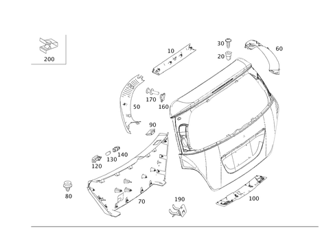 Door Paneling for 2007 Mercedes-Benz R350 #0