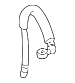 497204S100 - Steering: Pressure Hose for Nissan Image