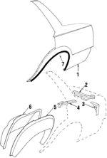 20536690 - Body: Quarter Panel for Oldsmobile: Firenza Image