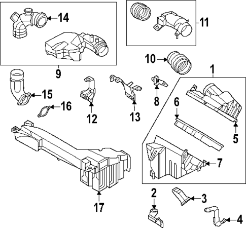 Air Intake for 2025 INFINITI QX60 #0