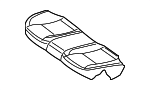 C2C40356 - Body: Seat Cushion Pad for Jaguar Image