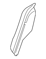 C2D36786 - : Seat Back Pad for Jaguar: XJ, XJR, XJR575 Image