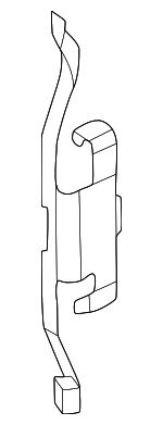 34206864449 - : Disc Brake Anti-Rattle Clip for Mini: Cooper, Cooper Clubman, Cooper Countryman Image