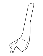 2C5Z78255A22AAA - Body: Molding for Lincoln: Aviator Image