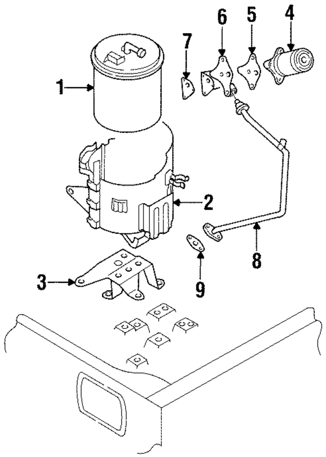 8971043172 - Emission Control: Exhaust Gas Re-circulation (Egr) Valve Gasket for Acura Image