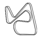 ZZCB18381 - Cooling System: Serpentine Belt for Mazda: Tribute Image