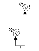 9008011403 - Body: Fender Mount Bolt for Lexus: GS F, GS Turbo, GS200t, GS300, GS350, GS450h, IS200t, IS250, IS300, IS350, IS500, LS460, LS600h, RC F, RC200t, RC300, RC350 Image