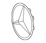 2148806800 - Accessories: Grille Emblem for Mercedes-Benz Image