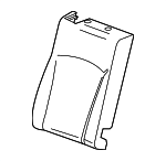 22781670 - : Light Neutral Rear Passenger Side Seat Back Cover for Buick: Regal Image