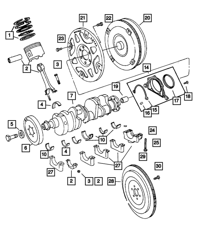 53021303AA - : Crankshaft Damper for Mopar Image