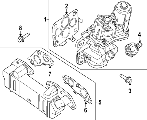 EGR System for 2025 Ford Mustang #0
