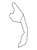 95511116200 - Exhaust: Front Support for Porsche Image