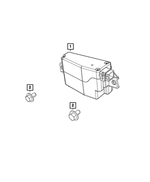 68610948AB - Electrical: Steering Column Lock Module for Mopar Image