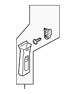 1K4867244RBR2 - Body: Upper Center Pillar Trim for Volkswagen Image