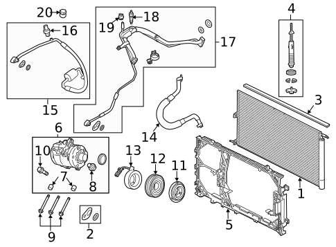 A/C Flow Restrictors for 2012 Ford F-150 #0