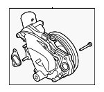 LR097165 - Belts &amp; Cooling: 2010-2020 Land-Rover Water Pump Assembly for Land Rover: Defender 110, Defender 130, Defender 90, Discovery, LR4, Range Rover, Range Rover Sport, Range Rover Velar Image